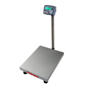 Balança de plataforma UR 10000 Light 300/100, 40X50cm, estrutura metálica, bandeja e coluna aço inox, sem bateria